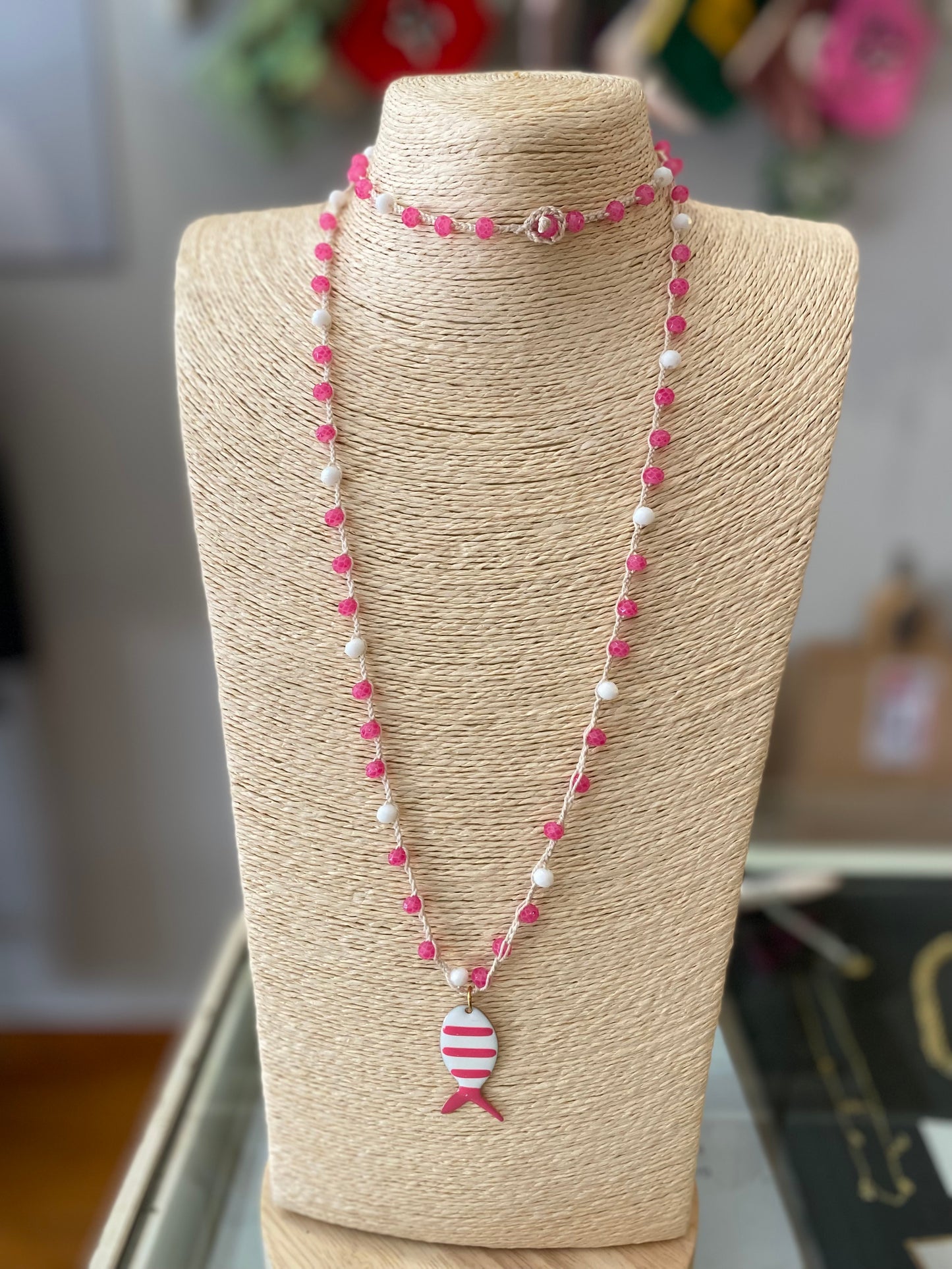 Collana lunga Acciughe