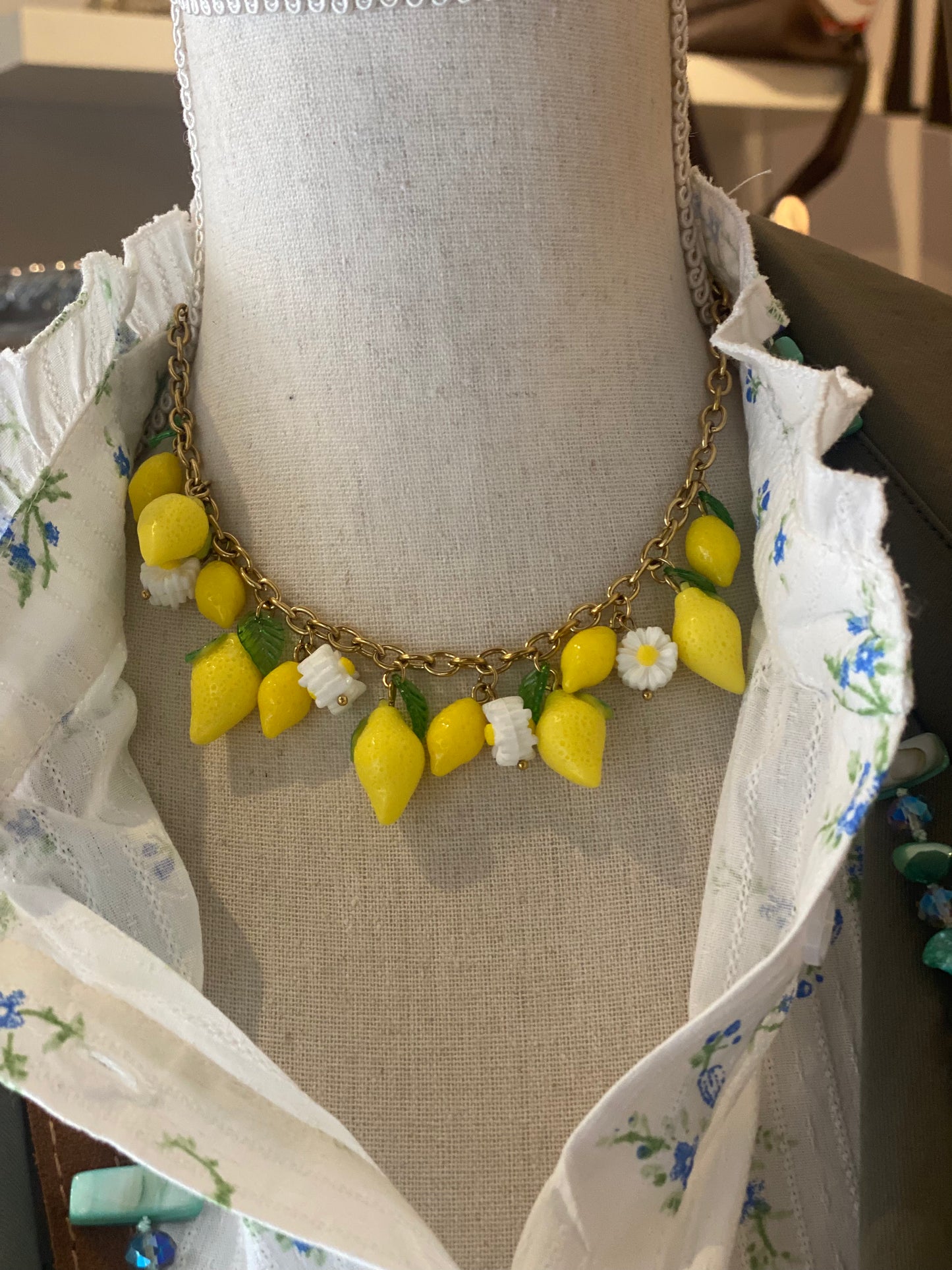 Girocollo limoni e margherite