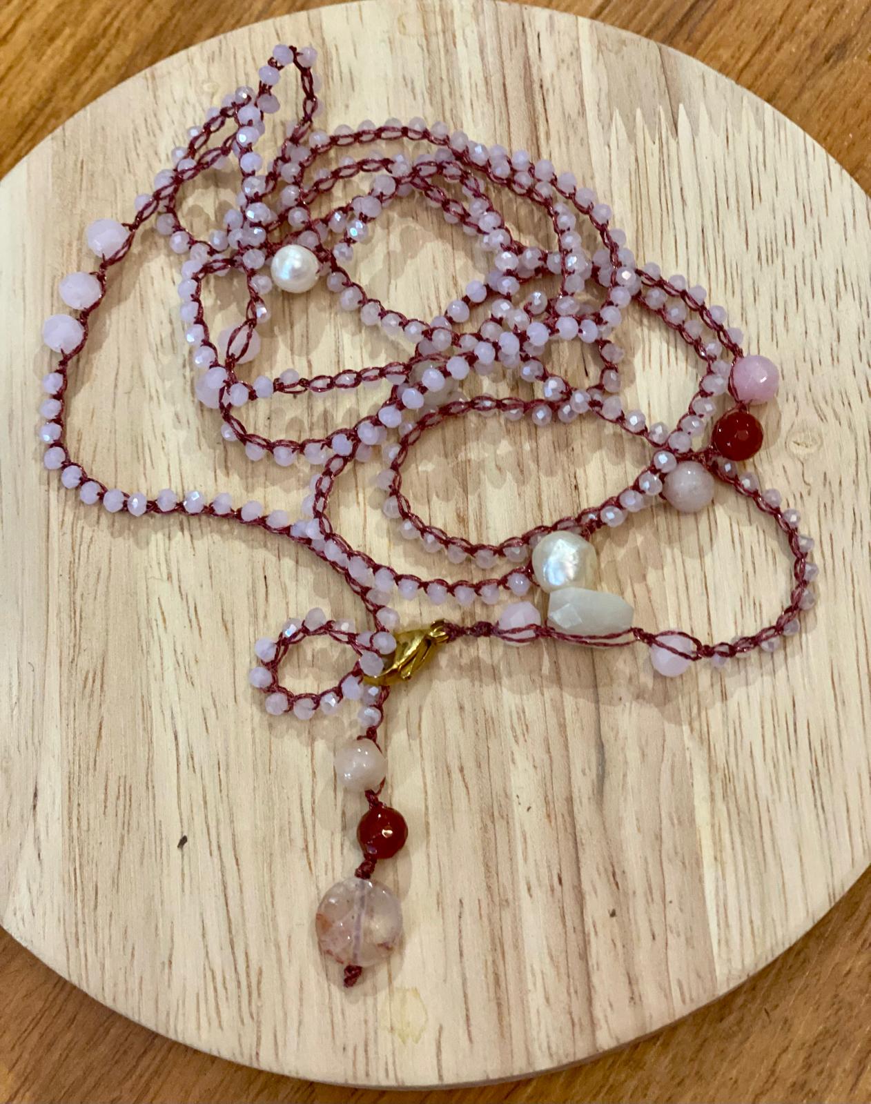 Collana lunga “Le Coralline “