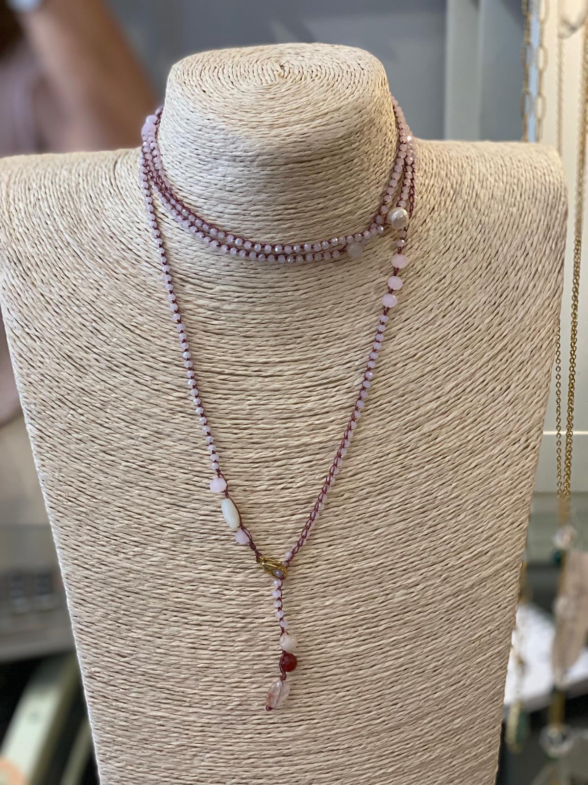 Collana lunga “Le Coralline “