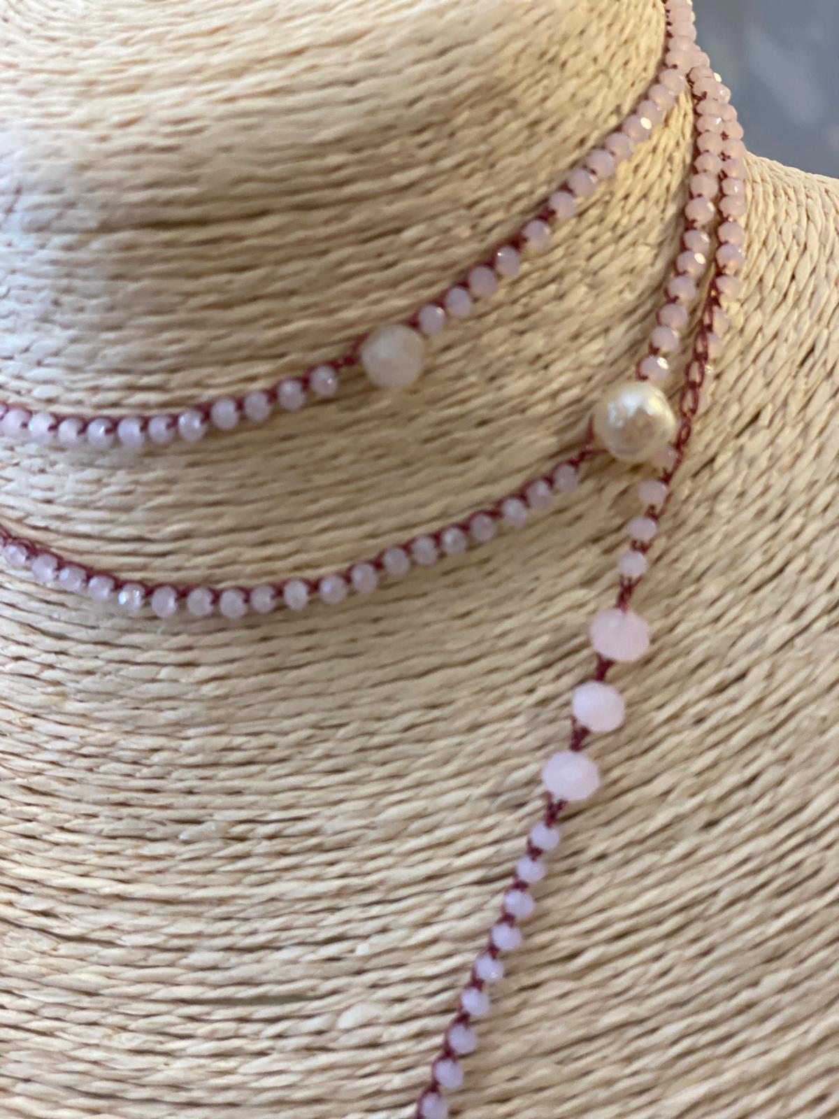 Collana lunga “Le Coralline “
