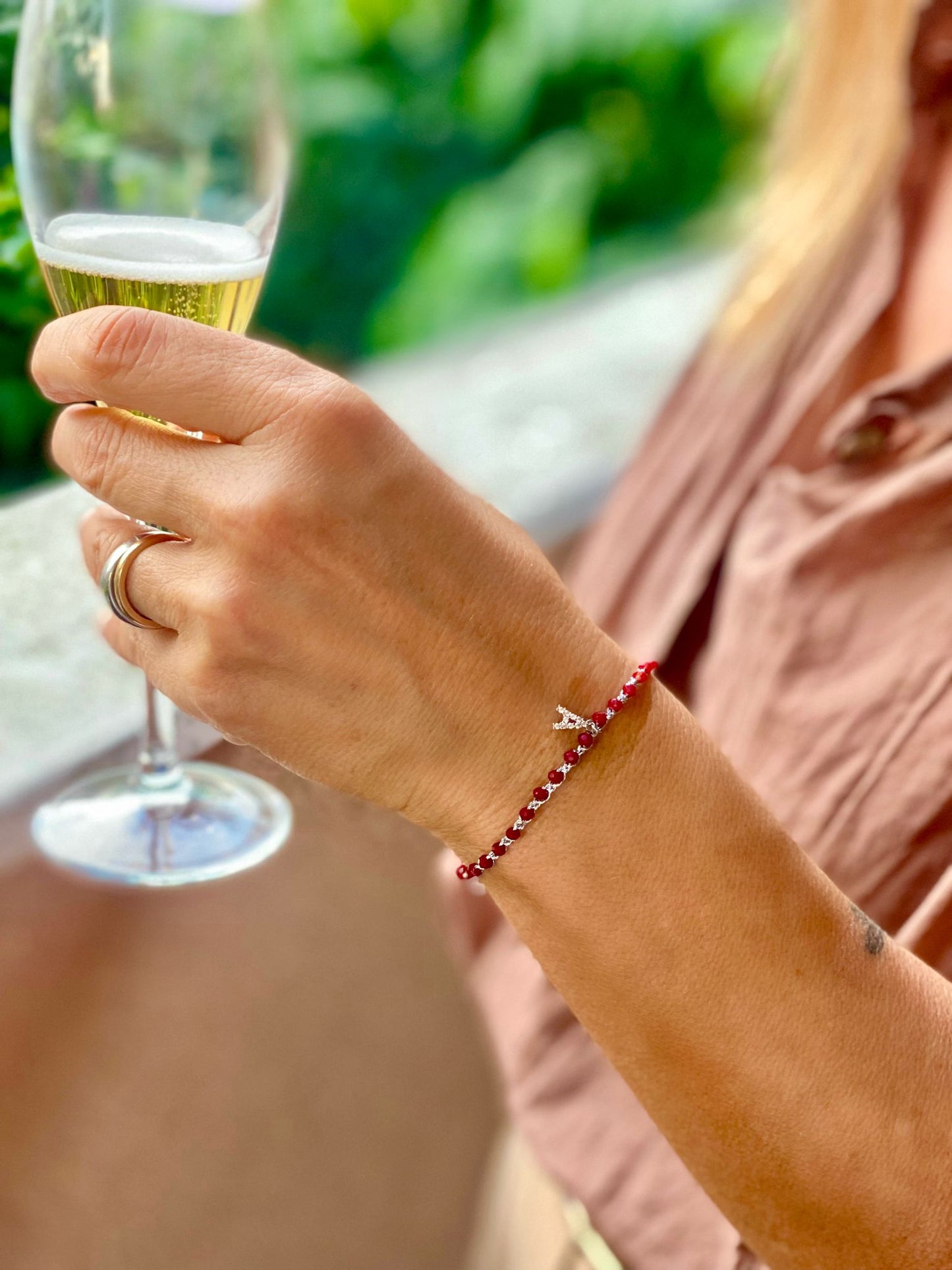 Bracciali - "lettera" Argento