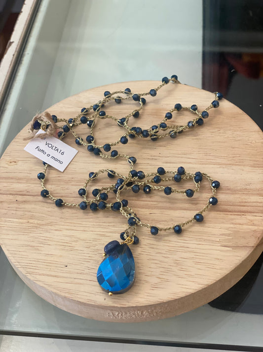 Collana lunga “Le Cristalline “