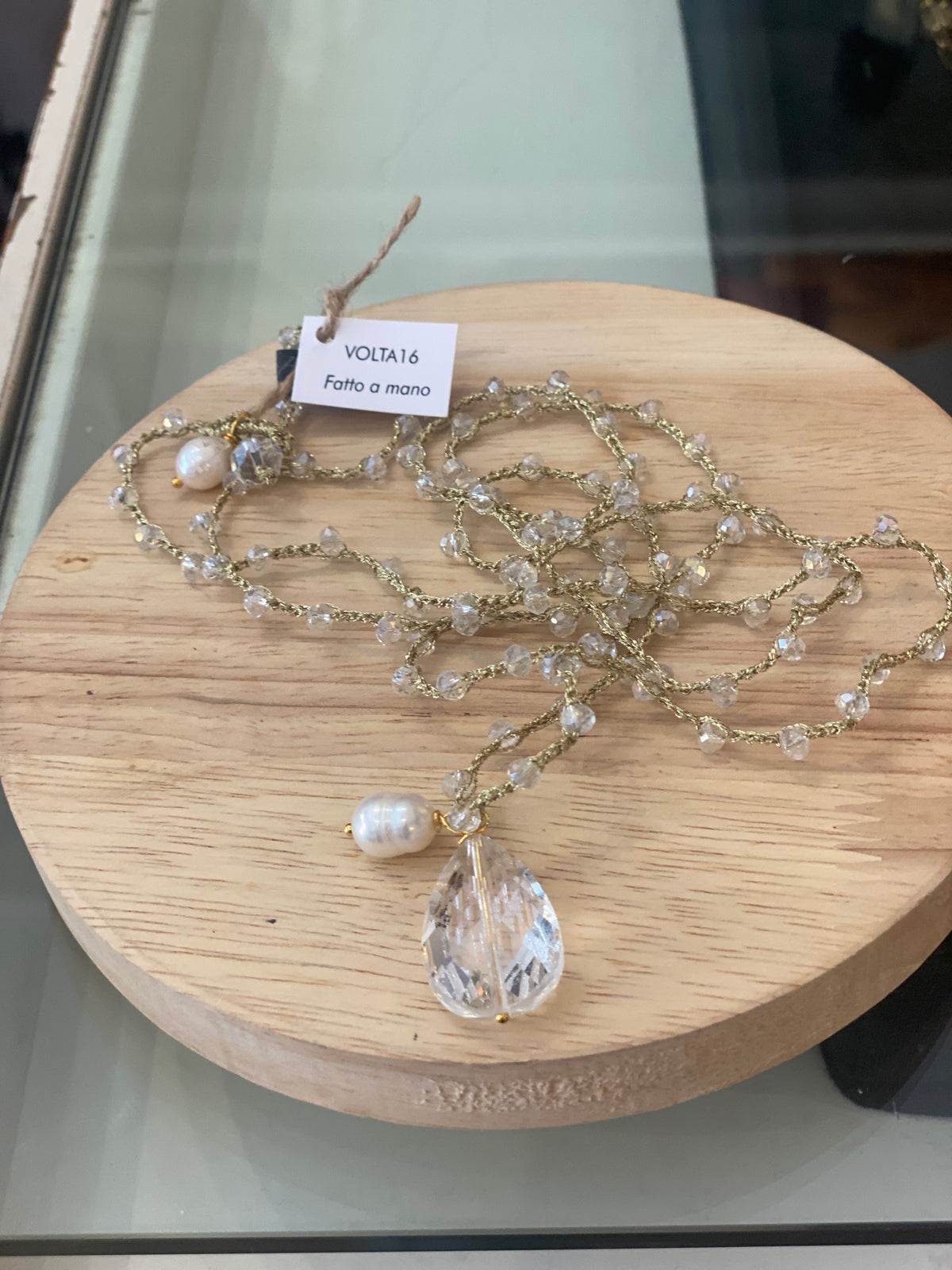 Collana lunga “Le Cristalline “