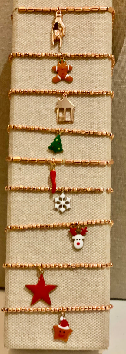 Braccialetti Natale pepitine