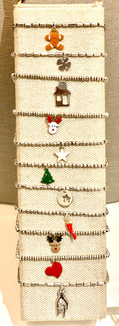 Braccialetti Natale pepitine
