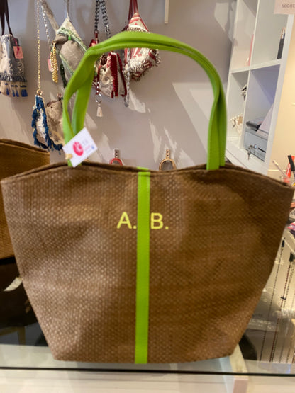 Borse paglia personalizzabili