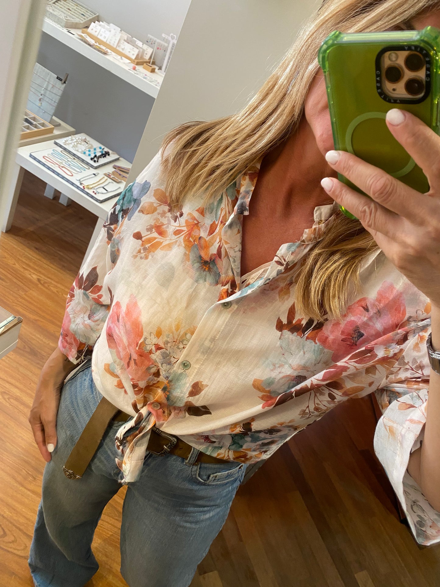 Camicia floreale