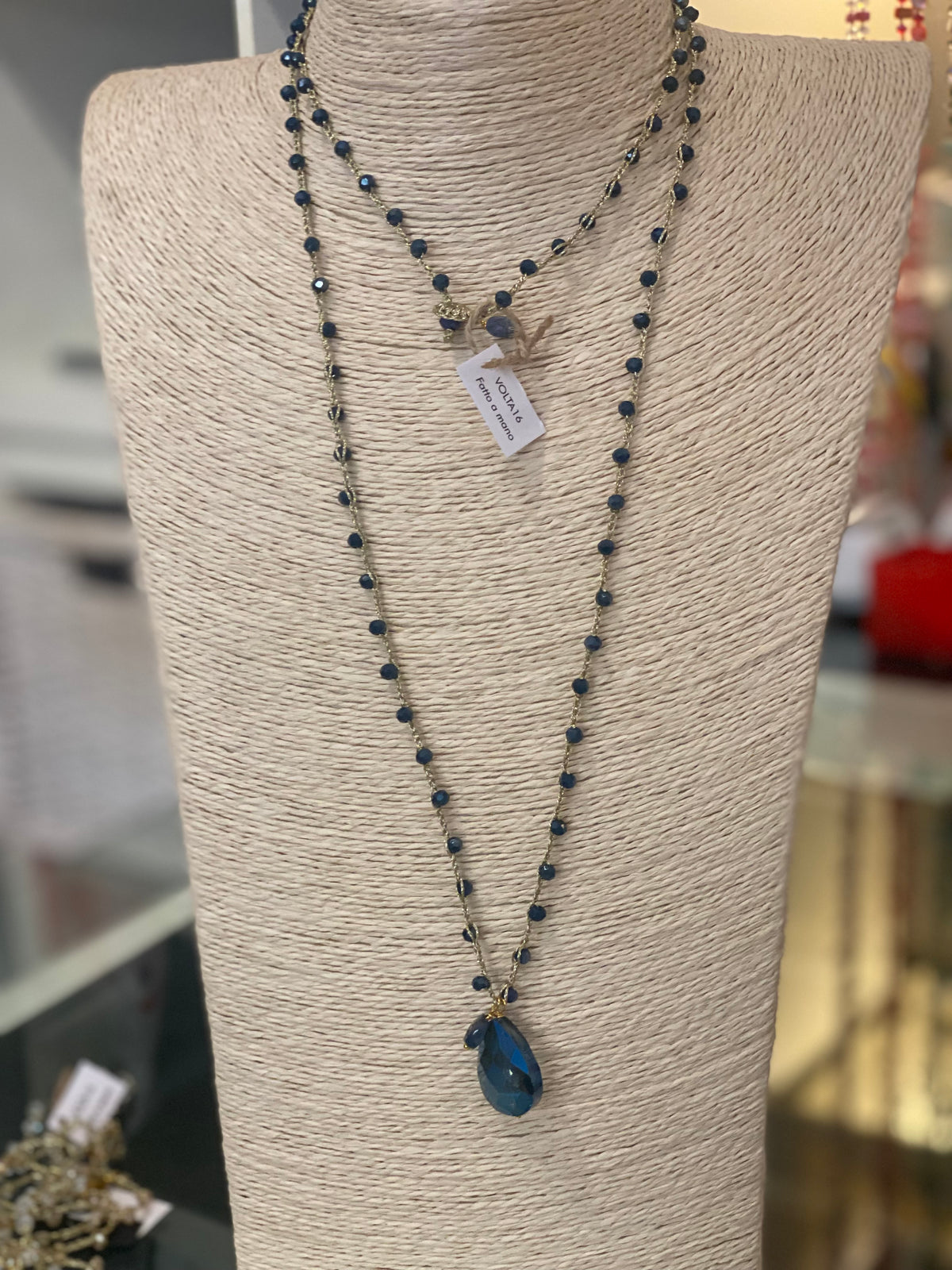 Collana lunga “Le Cristalline “