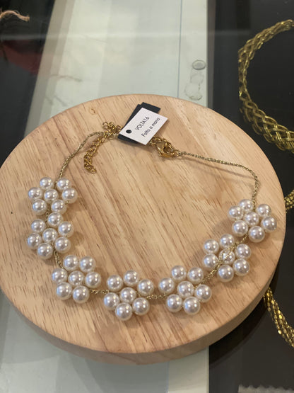 Choker perle