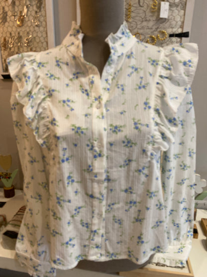 Camicia romantica fiorellini