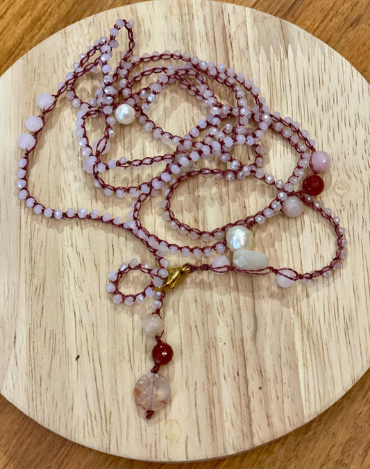 Collana lunga “Le Coralline “