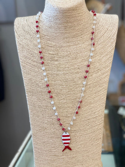 Collana lunga Acciughe
