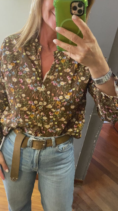 Camicia fiorellini